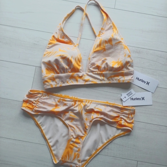 Hurley Other - HURLEY NEW Tropical Sunburst Bikini Set
